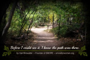 Path quote and photo